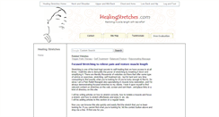 Desktop Screenshot of healingstretches.com